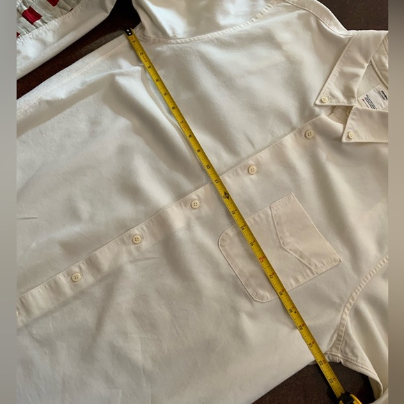 Visvim - Albacore Lungta Button-Down Collar Panelled Cotton Shirt - Picture 11 of 13